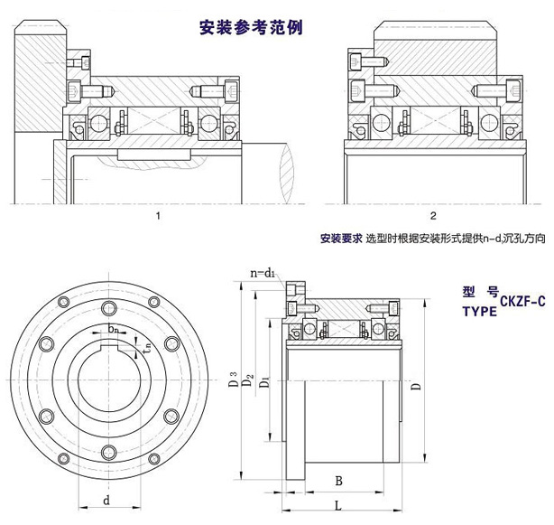 CKZF-C楔塊式超越榴莲视频污在线观看型號