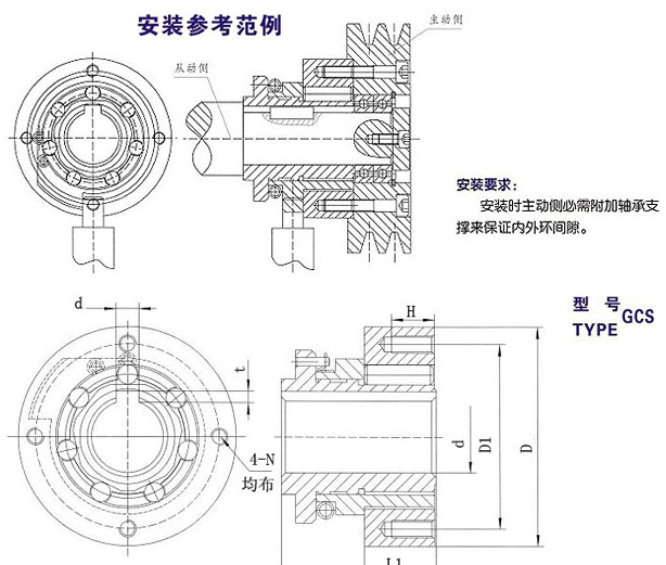 GCS滾柱式超越榴莲视频污在线观看型號 GCS滾柱式超越榴莲视频污在线观看型號