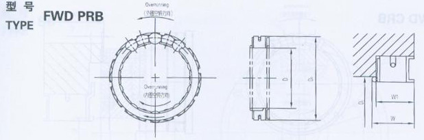 FWD PRB超越單向榴莲视频污在线观看結構圖